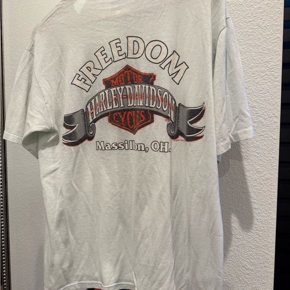 Harley-Davidson White Magical Ride Tee - Picture 2 of 7